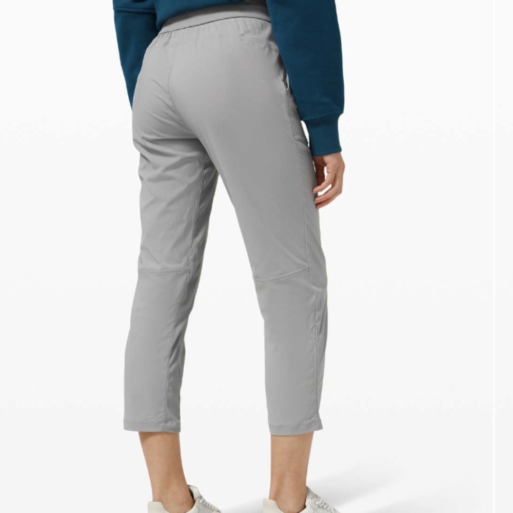 Lululemon Beyond the Studio Crop Rhino Grey